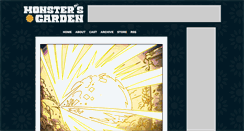 Desktop Screenshot of monstersgarden.com